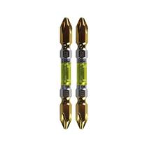 Bits Ph2 Duplo 65mm Super Pro Para Uso Industrial - 2 Peças - Ponta Magnética Bits Ph2 Duplo 65mm Super Pro Para Uso Industrial - 2 Peças - Ponta Magnética