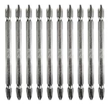 Bits Philips Ponta Dupla Ph2 110 Mm 10 Peças - Eda 0Dh