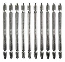 Bits Philips Ponta Dupla Ph2 110 Mm 10 Peças - Eda 0dh Bits Philips Ponta Dupla Ph2 110 Mm 10 Peças - Eda 0dh
