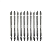 Bits Philips Ponta Dupla Ph2 110 Mm 10 Peças