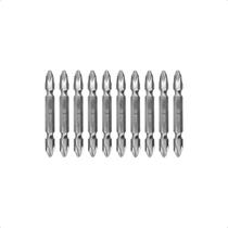 Bits Philips Ponta Dupla Ph2 65 Mm 10 Peças