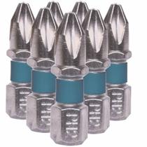 Bits Phillips 1/4"" 25mm Ponta 1/4"" PH2 10 Peças - 11330 - GROSS Bits Phillips 1/4"" 25mm Ponta 1/4"" PH2 10 Peças - 11330 - GROSS