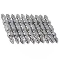 Bits Phillips 1/4 POL X 1/4 POL 45mm Ponta Dupla com 10 Unidades GROSS