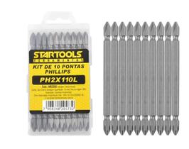 Bits phillips 65mm ph2 x 110 c/10pcs startools