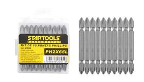 Bits phillips 65mm ph2 x 65 c/10pcs startools