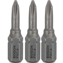 Bits Phillips Extra Hard PH1 25mm 3 Unidades - 2607001508000- BOSCH Bits Phillips Extra Hard PH1 25mm 3 Unidades - 2607001508000- BOSCH