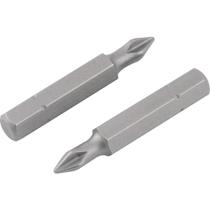 Bits phillips nº 2 - 1/4" x 38 mm encaixe 1/4" com 2 peças
