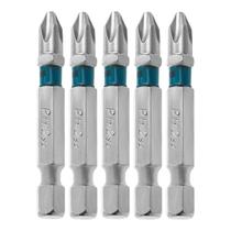 Bits Phillips PH2 50mm 5pcs Aço Liga S2 Gross Bits Phillips PH2 50mm 5pcs Aço Liga S2 Gross