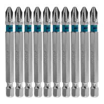 Bits phillips ph2, aco cromo molibdenio, 70mm, 10pcs // gross