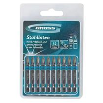 Bits Phillips Ponta E Encaixe 1/4 Pol. 50mm Aço 10 Pcs Gross Bits Phillips Ponta E Encaixe 1/4 Pol. 50mm Aço 10 Pcs Gross