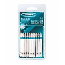 Bits Phillips Ponta E Encaixe 1/4 Pol. 70mm Aço 10 Pcs Gross Bits Phillips Ponta E Encaixe 1/4 Pol. 70mm Aço 10 Pcs Gross