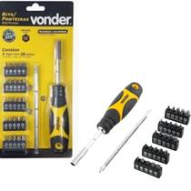 Bits/ponteira crv c/28pc enc 1/4 vonder