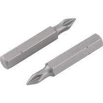 Bits ponteira phillips 1/4 n.2 1/4x38mm aço s2 com 2 peças - Vonder Bits ponteira phillips 1/4 n.2 1/4x38mm aço s2 com 2 peças - Vonder