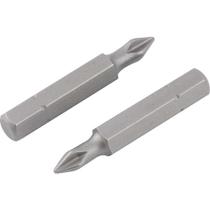 Bits/ponteira Phillips S2, Encaixe 1/4", nº 2, 1/4" x 38 mm, com 2 Peças, Vonder OstenVonder Bits/ponteira Phillips S2, Encaixe 1/4", nº 2, 1/4" x 38 mm, com 2 Peças, Vonder OstenVonder