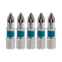 Bits pozidriv pz1, aco cromo molibdenio, 5pcs // gross
