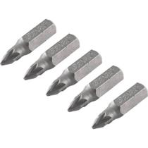 Bits Pozidrive com Encaixe de 1/4" e nº 1 de 25mm com 5 Peças - 3538301025 - VONDER Bits Pozidrive com Encaixe de 1/4" e nº 1 de 25mm com 5 Peças - 3538301025 - VONDER