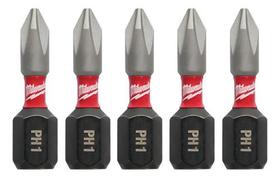 Bits Shockwave Phillips Ph1 5 Unidades Milwaukee 48324661 Bits Shockwave Phillips Ph1 5 Unidades Milwaukee 48324661