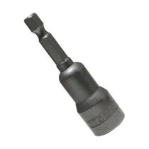 Bits Soquete Magnético 12mm Cromo Vanádio - Dtools 65mm Para Parafusadeiras - Encaixe Sextavado 1/4