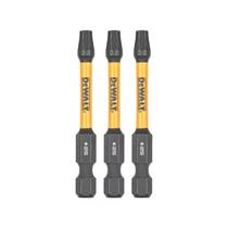 Bits Torx T25 Flextorq 3 Peças 57mm Dewalt Dwaf2tx25ir3