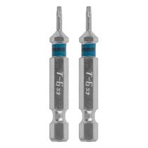 Bits torx t6, aco cromo molibdenio, 50mm, 2pcs // gross