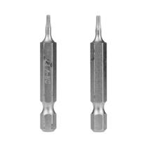 Bits Torx T7 Cromo Vanádio 50mm 2pcs MTX 1/4'' Aço CrV Bits Torx T7 Cromo Vanádio 50mm 2pcs MTX 1/4'' Aço CrV