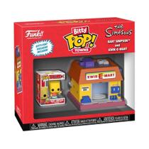 Bitty Pop! Town Os Simpsons - Bart Simpson E Kwik-e-mart Bitty Pop! Town Os Simpsons - Bart Simpson E Kwik-e-mart
