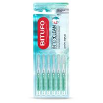 Bitufo interclean escova interdental cilíndrica fina 4mm