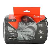 Bivvy S.O.L. Survive Outdoors Longer Escape XL com capuz cinza