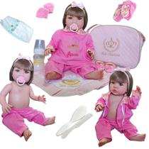 Bk Pagão pink Bebe Reborn Criança Brinquedos Fada Madrinha
