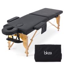 BKZA Cama Maca de Massagem Portátil Premium - Com Bolsa de Transporte - Massoterapia Spa Tatuagem Estética