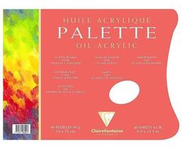 Bl Papel Paleta 24x32 40fls 96592c Clairefontaine