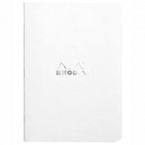 Bl rhodia classic white grampeado a5 48fls 119187c Bl rhodia classic white grampeado a5 48fls 119187c