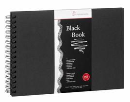 Black Book Hahnemuhle 250g/m2 A4(21x29,7cm) 30fls - Hahnemühle