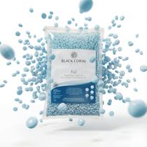 Black Coral Wax Kai Cera Dura em Pérolas Azul 1kg Hipoalergênica Black Coral Wax Kai Cera Dura em Pérolas Azul 1kg Hipoalergênica