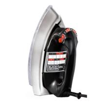 Black decker ferro a seco cromado com base de alumínio 127v