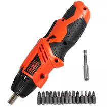 Black Decker Parafusadeira, Bateria C/ 16 Acessórios 2 Modos KC4815K Bivolt Black Decker Parafusadeira, Bateria C/ 16 Acessórios 2 Modos KC4815K Bivolt