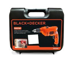 Black e decker furadeira impacto 3/8 560w + maleta - 220v