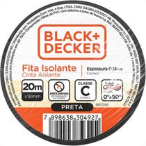 Black Fita Isolante B&D 20Mts - Kit C/10 Pc Black Fita Isolante B&D 20Mts - Kit C/10 Pc