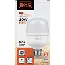Black Lamp Led A.Fator B&D 20W T70 6500K