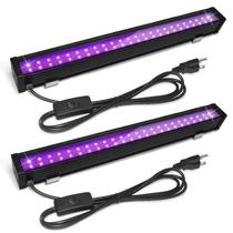 Black Light Bar ycponggon, pacote atualizado com 2 LEDs de 24 W