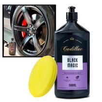 Black Magic 500ml Pretinho Cadillac + Aplicador de espuma