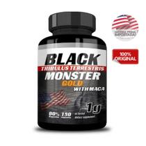 Black Monster Poderoso Pré Treino Natural 150 Cápsulas