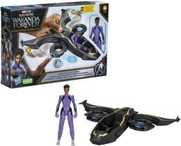 Black Panther Shuri e Nave com Lançador de Vibranium Hasbro
