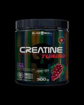 Black Skull Turbo: Força E Massa Muscular Sabor Uva 300G