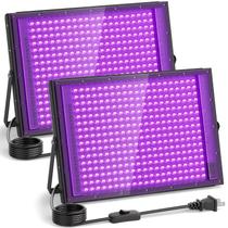 Blacklight Floodlight Linstaine 300W com cabo de 3 m à prova d'água