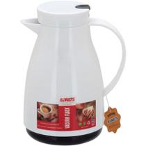 Blanc Garrafa Térmica 22X17X13Cm 500Ml Plástico Branco Ampola Vidro