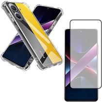 Blance, Kit Capa Anti Impacto e Película de Vidro 3D Para Poco X7 Pro Blance, Kit Capa Anti Impacto e Película de Vidro 3D Para Poco X7 Pro