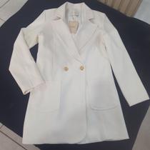 Blaser alongado off white charry Blaser alongado off white charry
