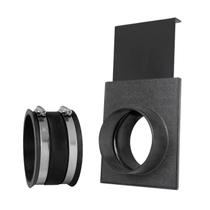 Blast Gate Powertec de 4 polegadas com manguito flexível de controle de poeira Blast Gate Powertec de 4 polegadas com manguito flexível de controle de poeira