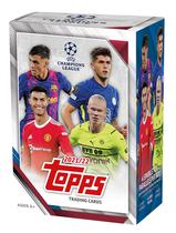 Blaster Box lidera a Liga dos Campeões de Futebol da UEFA 2021-22 - Topps